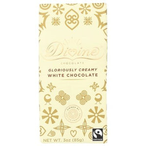 Divine Chocolate White Chocolate 12/3 Oz [UNFI #06128]