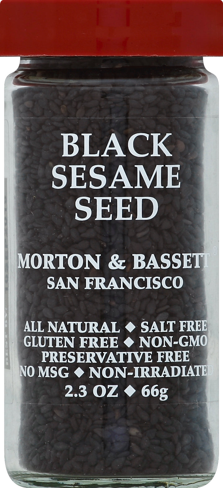 Morton & Bassett Black Sesame Seeds 3/2.3 Oz [UNFI #28863]