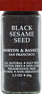 Morton & Bassett Black Sesame Seeds 3/2.3 Oz [UNFI #28863]