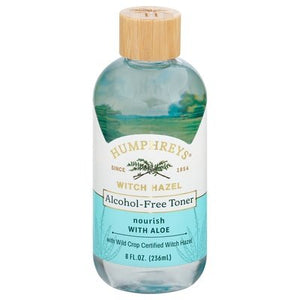 Humphreys Pharmacal Nourish Aloe A/F Witch Hazel 8 Oz [UNFI #69834] T