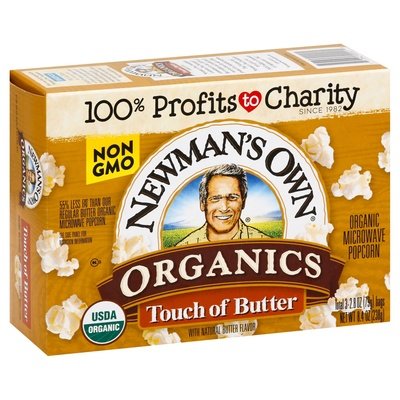 Newmans Own Microwave Light Butter 12/3/2.8 Oz [UNFI #35146]