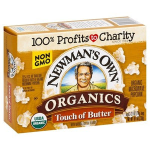 Newmans Own Microwave Light Butter 12/3/2.8 Oz [UNFI #35146]