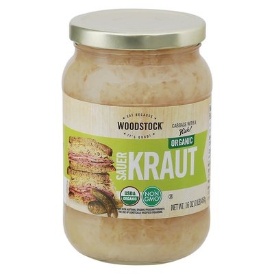 Woodstock Sauerkraut 12/16 Oz [UNFI #38408]