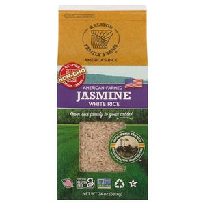 Ralston Family Farms White Jasmine Rice 6/24 Oz [UNFI #35134]