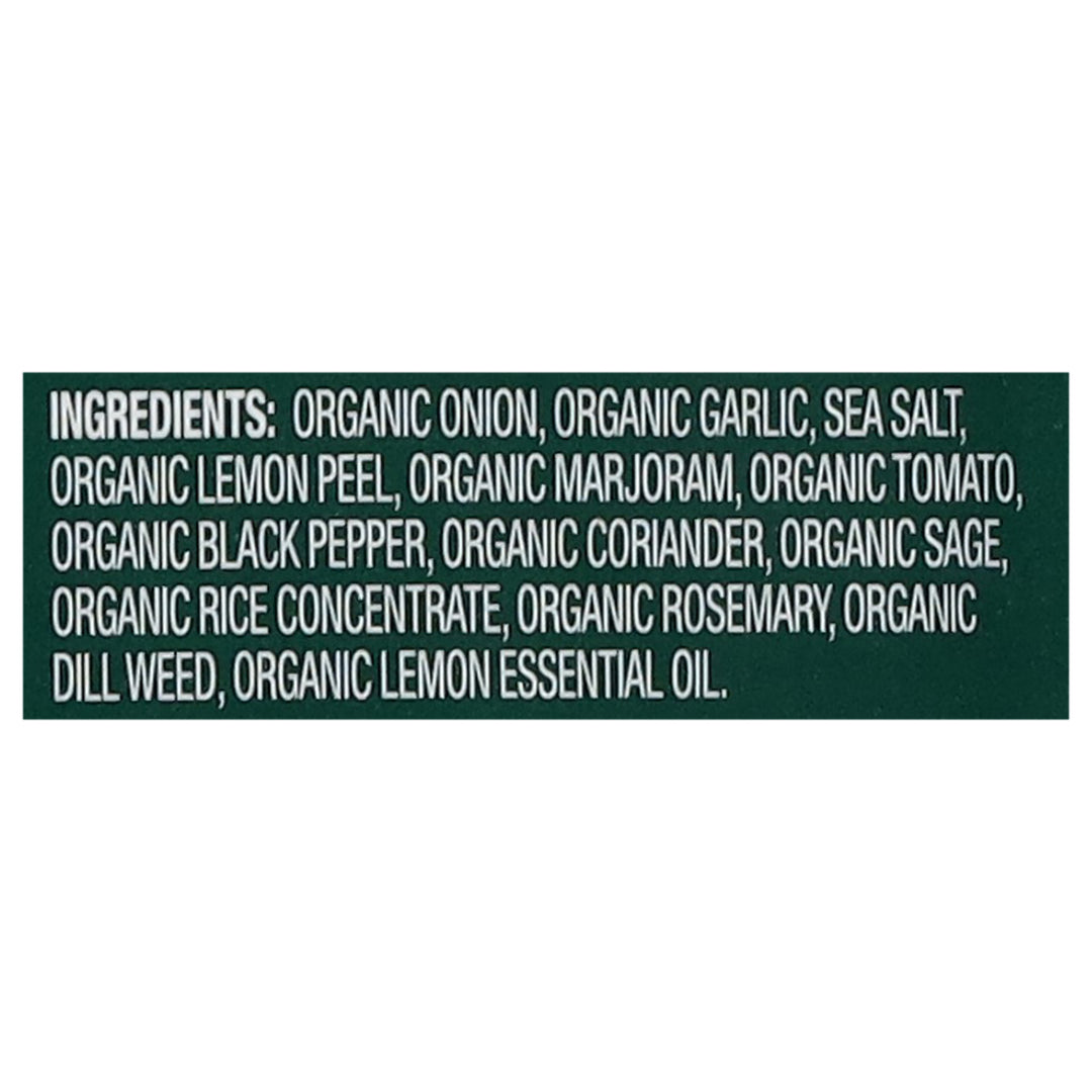Simply Organic Mediterranean Lemon 12/.85 Oz [UNFI #17765]