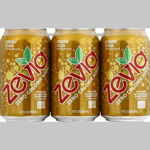 Zevia Cream Soda 4/6/12 Oz [UNFI #08397] T