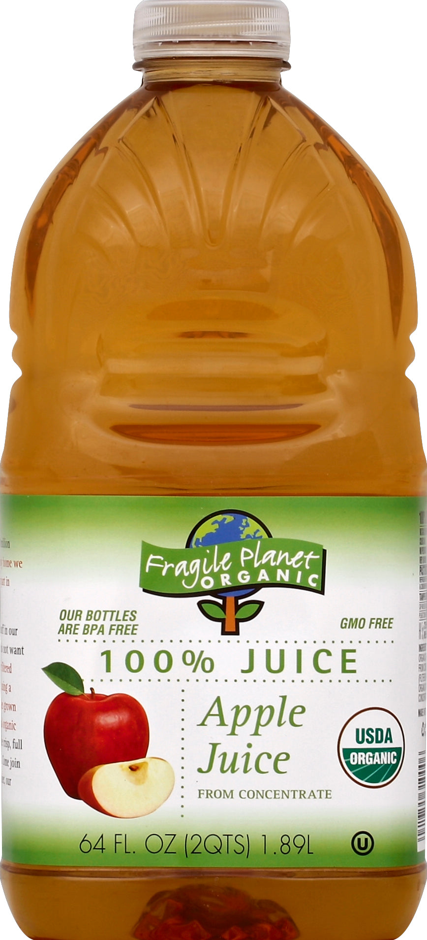 L & A Juice Apple Juice 8/64 Oz [UNFI #09209]