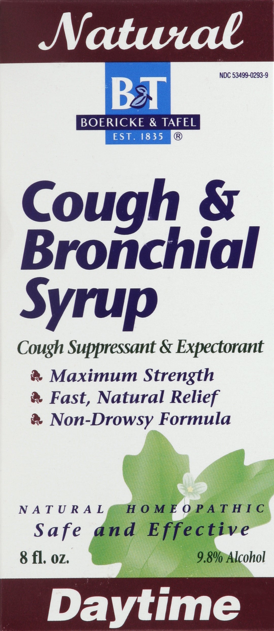 Boericke & Tafel Inc. Cough & Bronchial Syrup 8 Oz [UNFI #54855] T