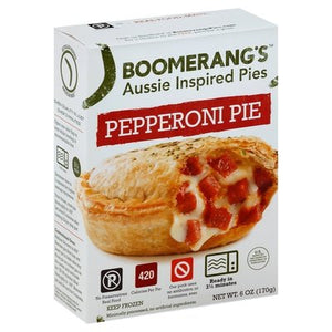 Boomerangs Pies Pepperoni 8/6 Oz [UNFI #10923]
