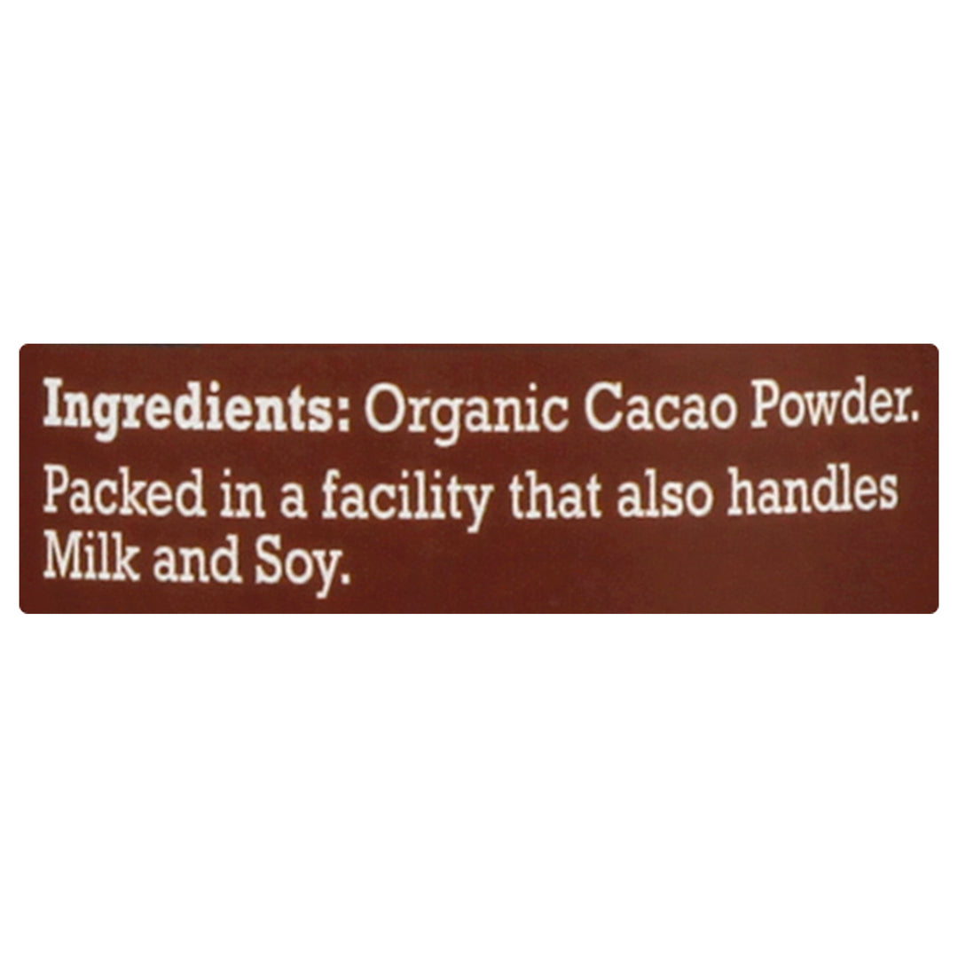 Natierra Cacao Powder 12/4 Oz [UNFI #54498]