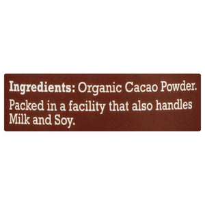 Natierra Cacao Powder 12/4 Oz [UNFI #54498]