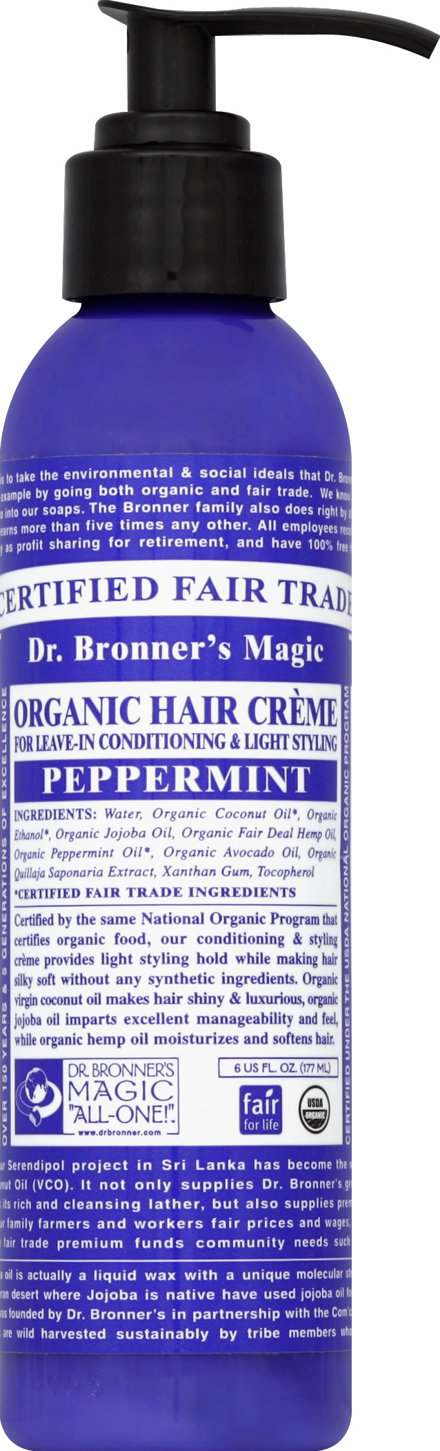 Dr. Bronners Peppermint 6 Oz [UNFI #83880] T