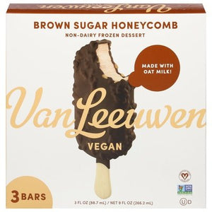 Van Leeuwen Ice Cream Brown Sugar Honeycomb 3Ct 8/9 Oz [UNFI #45991]