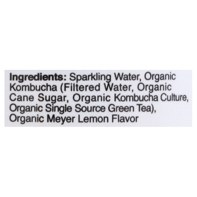 Agua Bucha Meyer Lemon 12/12 Oz [UNFI #67155]