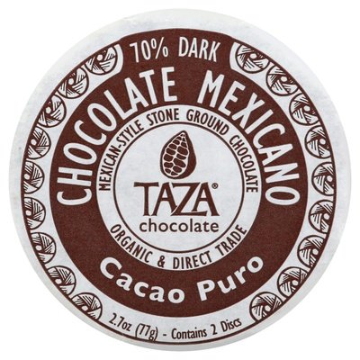 Taza Chocolate Cacao Puro Drk Choc 70% Cacao 12/2.7 Oz [UNFI #26417]