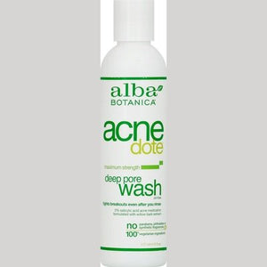 Alba Botanica Deep Pore Wash 6 Oz [UNFI #46256] T