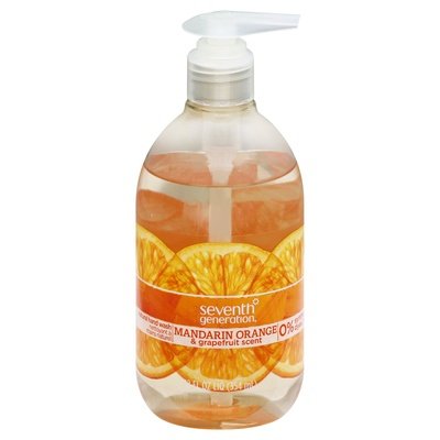 Seventh Generation Hand Wash Mand.Orange/Grapefrt 8/12 Oz [UNFI #57184] T