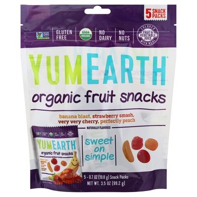 Yumearth Fruit Snacks 12/5/.7 Oz [UNFI #47936]