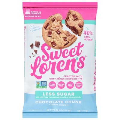 Sweet Lorens Chocolate Chunk Cookie Dough 6/12 Oz [UNFI #70192]
