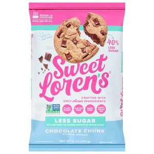 Sweet Lorens Chocolate Chunk Cookie Dough 6/12 Oz [UNFI #70192]
