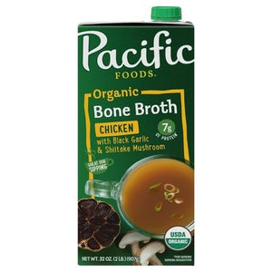 Pacific Foods Black Garlic Shiitake And Chicken Bone 12/32 Oz [UNFI #21720]