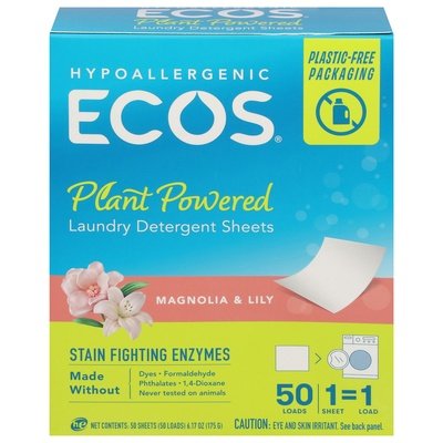 Ecosnext Magnolia & Lily Squares 10/50 Ct [UNFI #49249] T