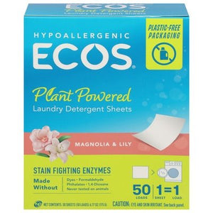 Ecosnext Magnolia & Lily Squares 10/50 Ct [UNFI #49249] T