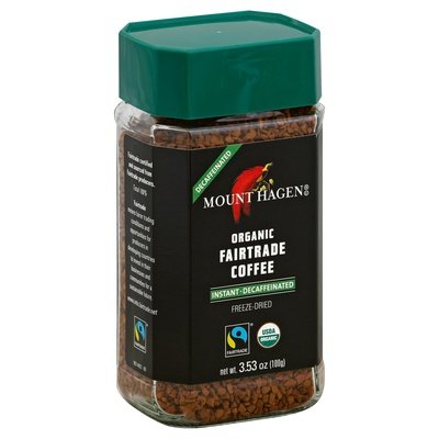 Mount Hagen Coffee Instant Frz Drd,Decaf 6/3.5 Oz [UNFI #67625]