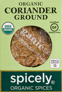 Spicely Organics Coriander Ground Og2 6/.45 OZ [UNFI #14276]