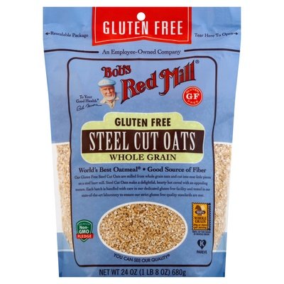 Bobs Red Mill Steel Cut Oats Gf 4/24 Oz [UNFI #19895]