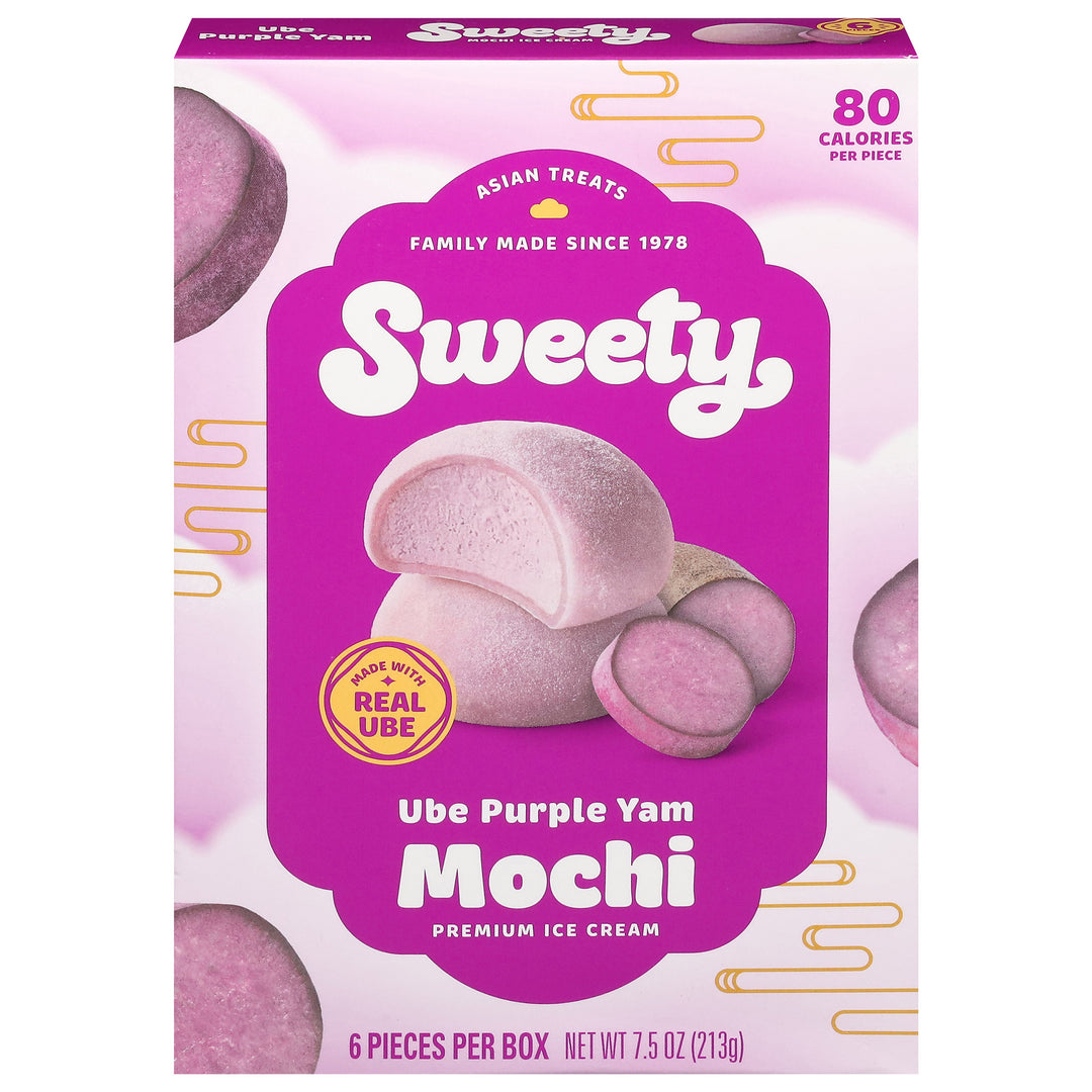 Sweety Ice Cream Ube Purple Yam 6/7.5 OZ [UNFI #58589]