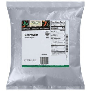 Frontier Nat Prod Co-op Beet Powder 1 Lb [UNFI #03604]