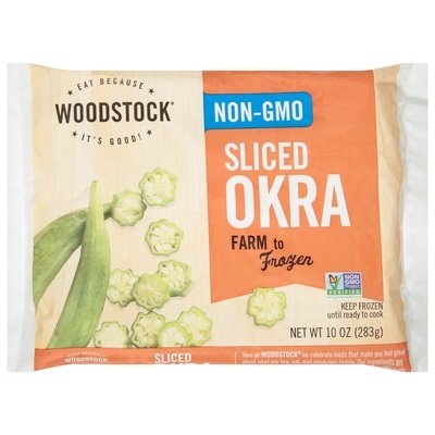 Woodstock Natural Sliced Okra 12/10 Oz [UNFI #71657]