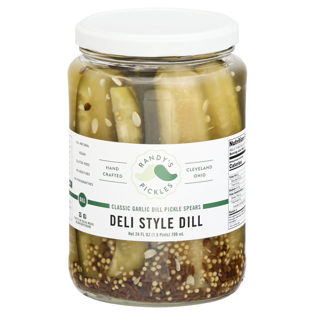 Randys Pickles Deli Style Dill 6/24 Oz [UNFI #57021]
