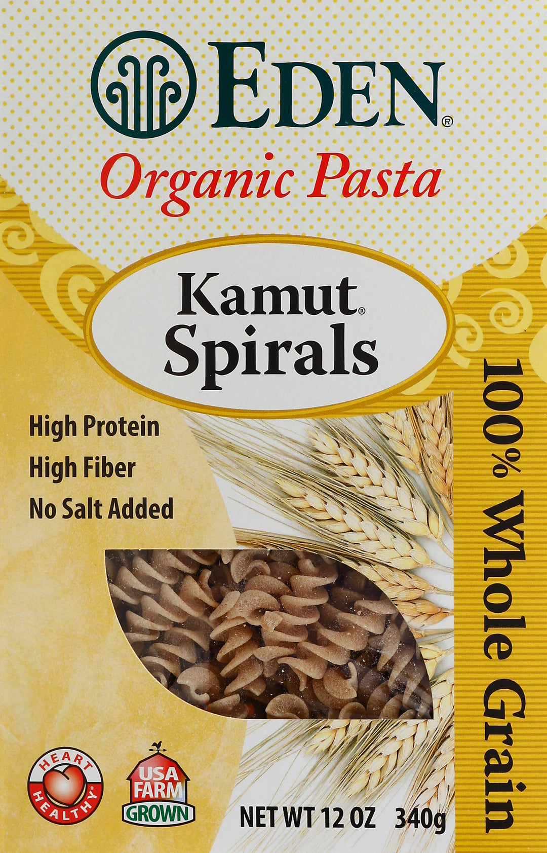Eden Foods Kamut Sprirals 6/12 Oz [UNFI #08646]