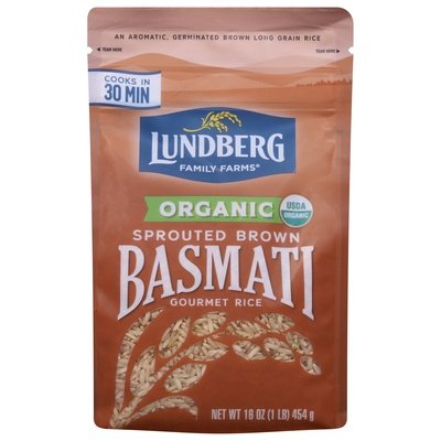 Lundberg Family Farms Rice Sprtd Brown Basmati 6/1 Lb [UNFI #62555]