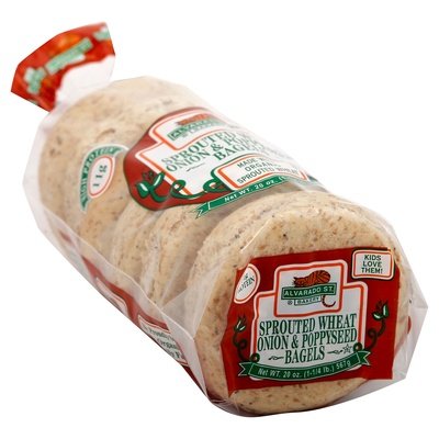 Alvarado St. Bakery Spr Onion & Poppy 6/6 Pk [UNFI #16323]