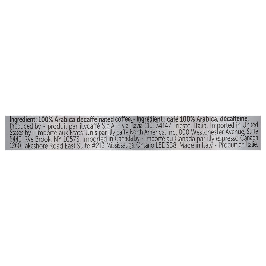 Illy Caffe Decaffeinated Ground Esprso 6/8.8 Oz [UNFI #44047]