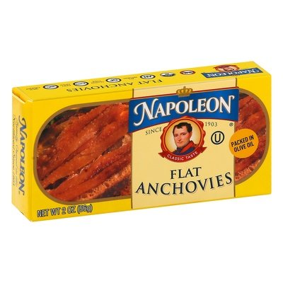 Napoleon Co. Anchovies Flat 2 Oz [UNFI #13282]