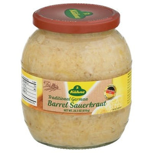 Kuhne Gundelsheim Sauerkraut 6/28.5 Oz [UNFI #75205]