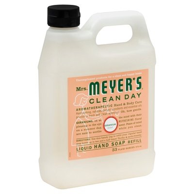 Mrs. Meyers Clean Day Geranium Refill 6/33 Oz [UNFI #58167] T