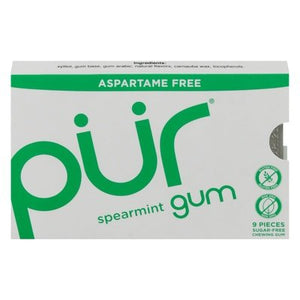 Pur Gum Spearmint Gum 9Pc 12/12.6 G [UNFI #88233]