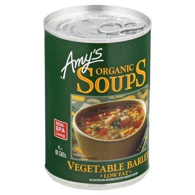 Amys Vegetable Barley 12/14.1 Oz [UNFI #77309]