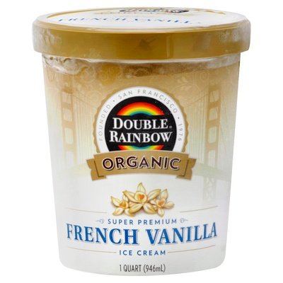 Double Rainbow French Vanilla 6/Quart [UNFI #76362]