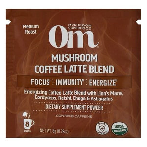 Om Coffee Latte 10/.21 Oz [UNFI #69248] T
