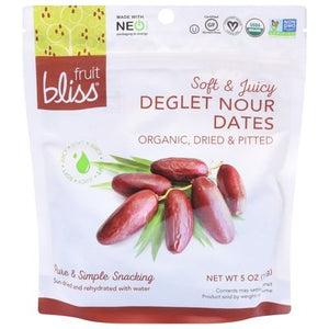 Fruit Bliss Deglet Nour Dates 6/5 Oz [UNFI #88664]