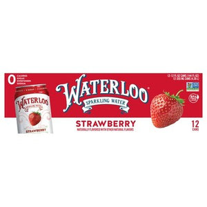 Waterloo Strawberry 2/12/12 Oz [UNFI #45117] T