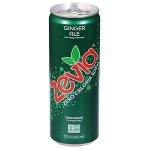 Zevia Ginger Ale 12/12 Oz [UNFI #05093] T