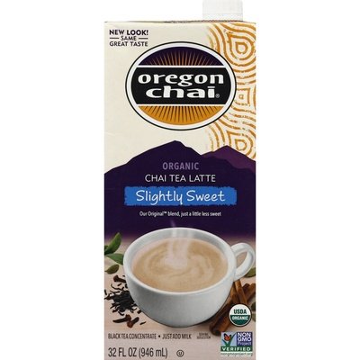 Oregon Chai Slightly Sweet 6/32 Oz [UNFI #27423]