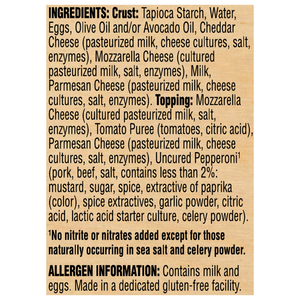 Against The Grain Gourmet Pepperoni Gf 10 In 6/15 Oz [UNFI #43013]